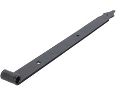 DMX Šarnyras ZP 400x3,0x10 mm plienas juodas