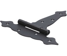 DMX Vyriai vartams ZTO 150x45x185x2.5 mm plieniniai juodi