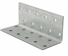 DMX Montavimo kampas, 40x40x100x2,0mm, sustiprintas, cinkuotas