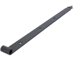 DMX Lankstas uždedamas ZP 600x35/4.0x13 mm plieno juodas