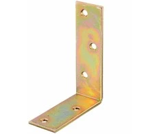 DMX Montavimo kampas, 100 x 75 x 30 x 3 mm, geltonai cinkuotas 20 vnt.