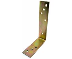 DMX Montavimo kampas, 180 x 120 x 40 x 5 mm, geltonai cinkuotas 10 vnt.