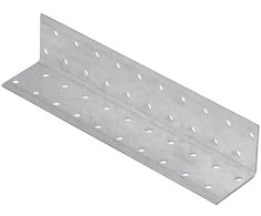 DMX Montavimo kampas, 40x40x200x2,0mm, sustiprintas, cinkuotas
