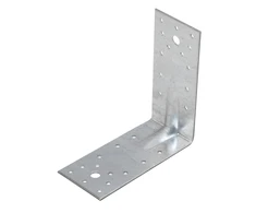 DMX Montavimo kampas KP5,140 x 140 x 55 x 2,5 mm, sustiprintas, cinkuotas 10 vnt.