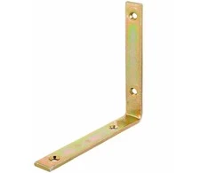 DMX Montavimo kampas, 150 x 150 x 25 x 5 mm, geltonai cinkuotas 20 vnt.