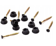 DMX Varžtai SDCS 5x50mm 12vnt. juodi