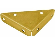 DMX Stūris lādei NS 100 Narożnik 100x100x28x2,3 krāsainais metāl