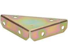 DMX Stūris lādei NS 75 75x75x20x2,0 krāsainais metāls