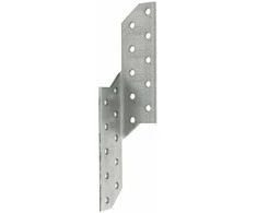 DMX Gegnių jungtis, 40 x 172 x 2 mm, kairinė