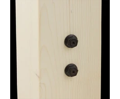 DMX Varžtai SDCS 5x50mm 12vnt. juodi