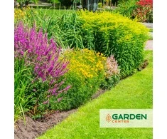 Dobes apmale Garden Center, 1000 cm x 3.8 cm x 3.8 cm, melna krās.