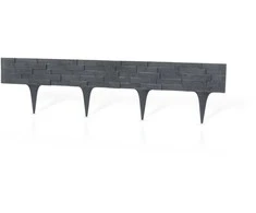 Lovos apvadas Garden Center Akmens spalvos, 237 cm x 20 cm, pilkas, 3 vnt.