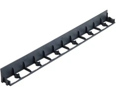 Lovos apvadas Garden Center „Strong Border Edge“, 100 cm x 7,5 cm x 7,8 cm, juodos spalvos.