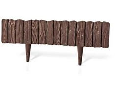 Lovos apvadas Garden Center Medinis, 232 cm x 22,3 cm, rudas, 4 vnt.