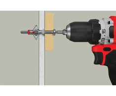 Tuščiavidurių konstrukcijų kaištis DuoHM 5x55 S PH TX, Fischer, 25 vnt.