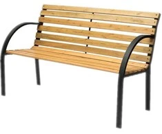 Domoletti Suoliukas K-A204, rudas, juodas, 122×63×80 cm