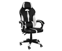 Domoletti ŽAIDIMŲ KĖDĖ GT-GC303 JUODA/BALTA
