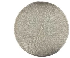 Domoletti Klasikiniai padėkliukai rusvi, d38cm, 2vnt.