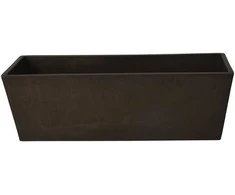 Domoletti Gėlių vazonas 35x14x13 11u35 spw šokolado spalvos