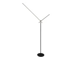 Domoletti Grindų LED šviestuvas TANGER 170CM juodas