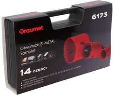 Draumet Bimetalinis vainikinis grąžtas, komplektas 19-76mm, 11 vnt.