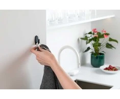 Drabužių kabliukas Tesa tesa 58275, juoda