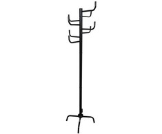 Drabužių kabykla Domoletti DR-9-1394, 175 cm, juoda spalva