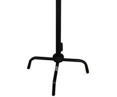 Drabužių kabykla Domoletti DR-9-1394, 175 cm, juoda spalva