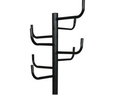 Drabužių kabykla Domoletti DR-9-1394, 175 cm, juoda spalva