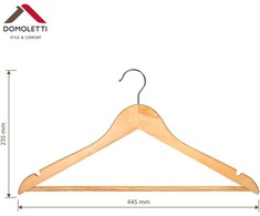 Domoletti WOODEN HANGER LSN001-A 5 PCS