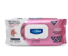 Deep Fresh ColorWay Surf Cleanin wipes Lily Deepfresh 100PCS