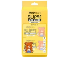 Drėgnos servetėlės SMWW Bear Doyfresh. 8x8 vnt.