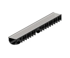 Drenažo latakas su grotelėmis Easyline Aco, A15, 100 cm x 12.5 cm x 9 cm
