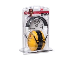 Apsauginės ausinės 3M H510A, geltonos