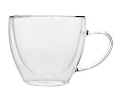 Botti Dvigubo stiklo puodeliai FLORINA 3K6603, 270 ml, 2 vnt.