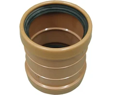 Dvigubas PP kištukinis lizdas 110 mm - Wavin