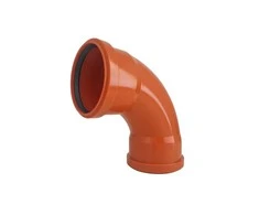 Dubultais elkonis āra kanalizācijai Magnaplast, 110 mm, 87 °