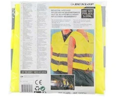 Dunlop Saugos liemenė PREMIUM Klasikinė Geltona, Atspindinti