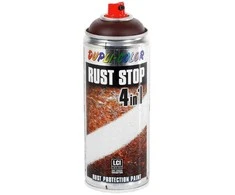 Dupli Color Purškiami antikoroziniai dažai RUST-STOP RAL8017, matiniai, 400 ml