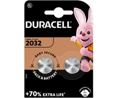 Duracell Baterijos CR 2032 3V ličio 2 vnt.
