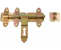 Durų skląstis Domax 8651, geltonas, 20 cm x 20 cm