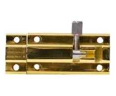 Durų skląstis Haushalt BT038-60CC, aukso spalvos, 6 cm x 3 cm