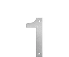 Haushalt Numeris "1", nerūdijančio plieno, 145 mm