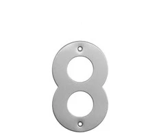 Haushalt Numeris "8", nerūdijančio plieno, 145 mm
