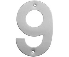 Haushalt Numeris "9", nerūdijančio plieno, 145 mm