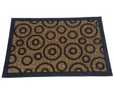 Durų kilimėlis Domoletti Rmcpao 18, rudas/juodas, 40 cm x 60 cm x 0,8 cm