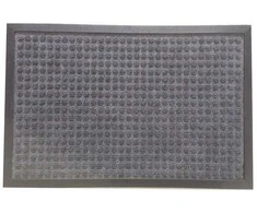 Durų kilimėlis Domoletti Vcw-rpp 2046, pilkas, 40 cm x 60 cm x 0,8 cm
