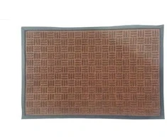 Durų kilimėlis Domoletti Vcw-rpp 2065, rudos spalvos, 60 cm x 90 cm x 0,8 cm