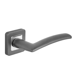 Durų rankena, vidinė, „Metal-Bud Linea“, pilka.