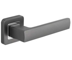 Metal Bud Durų rankena, vidinė, metalinė-Bud MB Graphite Brea/Trend, pilkos spalvos.